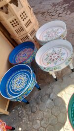 Table Basse Marocaine Peinte à la Main – Image 5