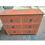 Buffet Marocain Traditionnel Peint à la Main